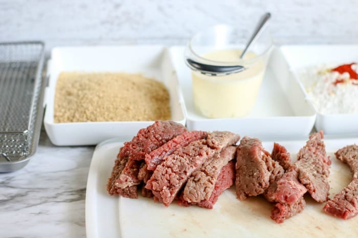 Air Fried Country Fried Steak