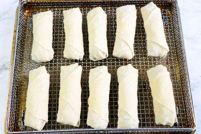 Air Fryer ground beef Egg Rolls